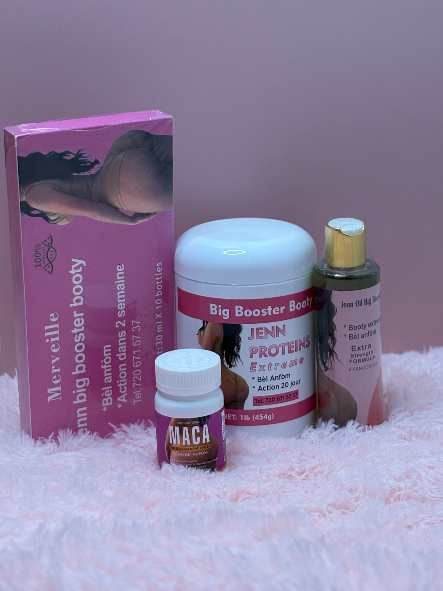 Jenn Bèl Anfòm Big Booster Booty Collection
